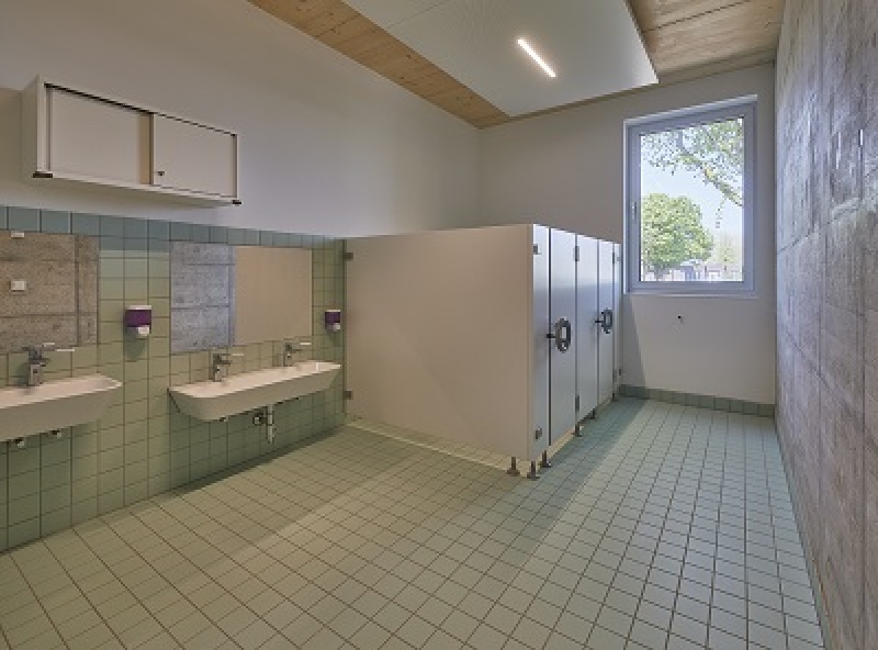 Einer der vier Waschräume
© HANS JÜRGEN LANDES FOTOGRAFIE