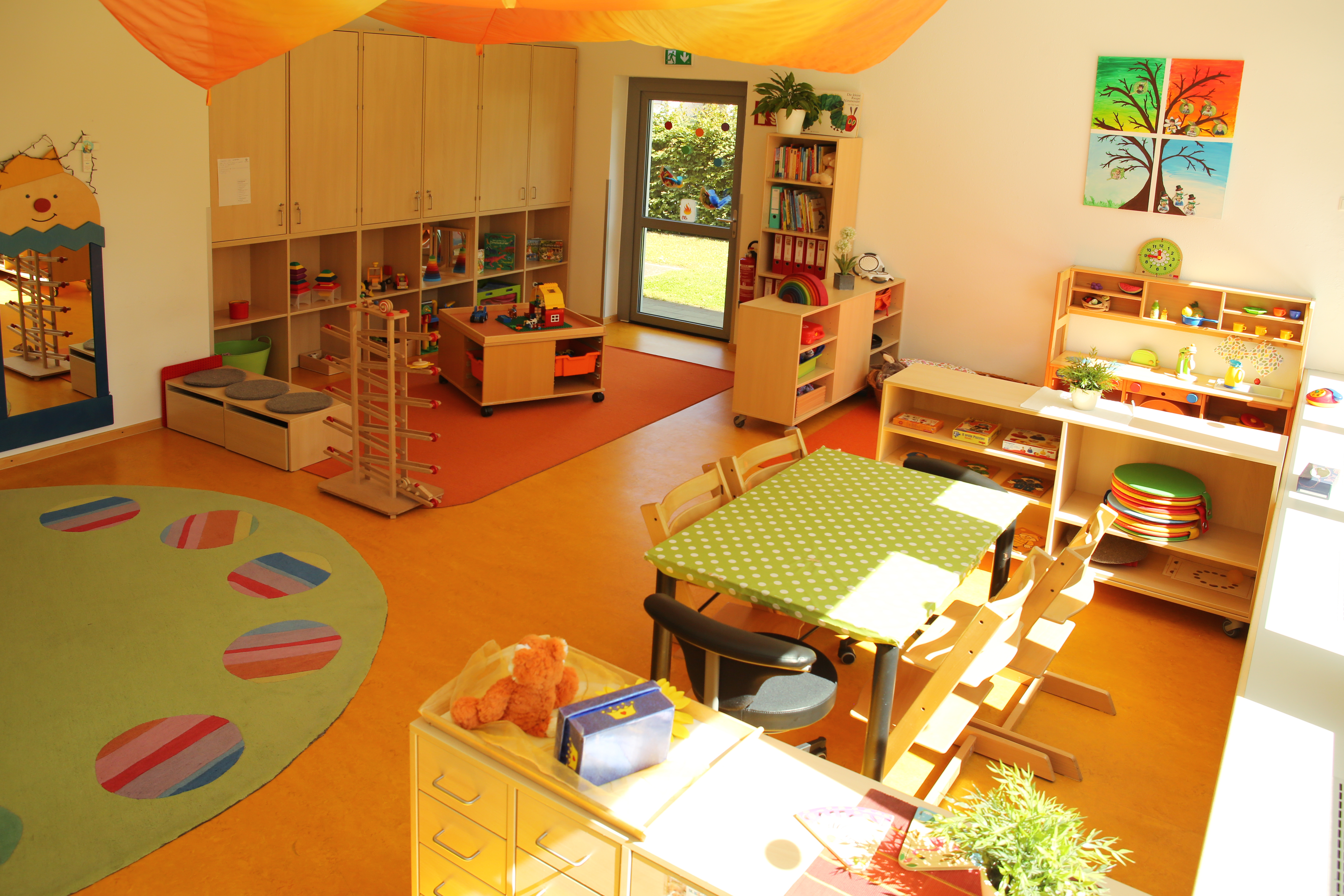 Gruppenraum der U3 Kinder